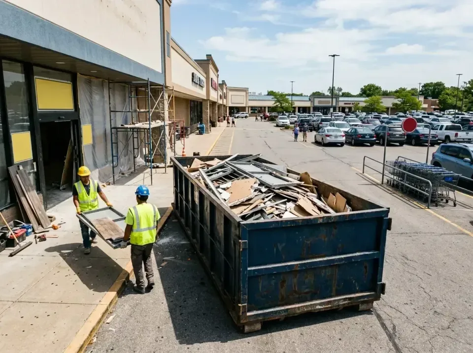 retail-store-renovation-debris-003 — frequently asked questions, Roll-off Dumpster Rentals in Blue Earth, MN